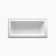 Bellwether® Alcove 66" x 32" Soaking Bathtub
