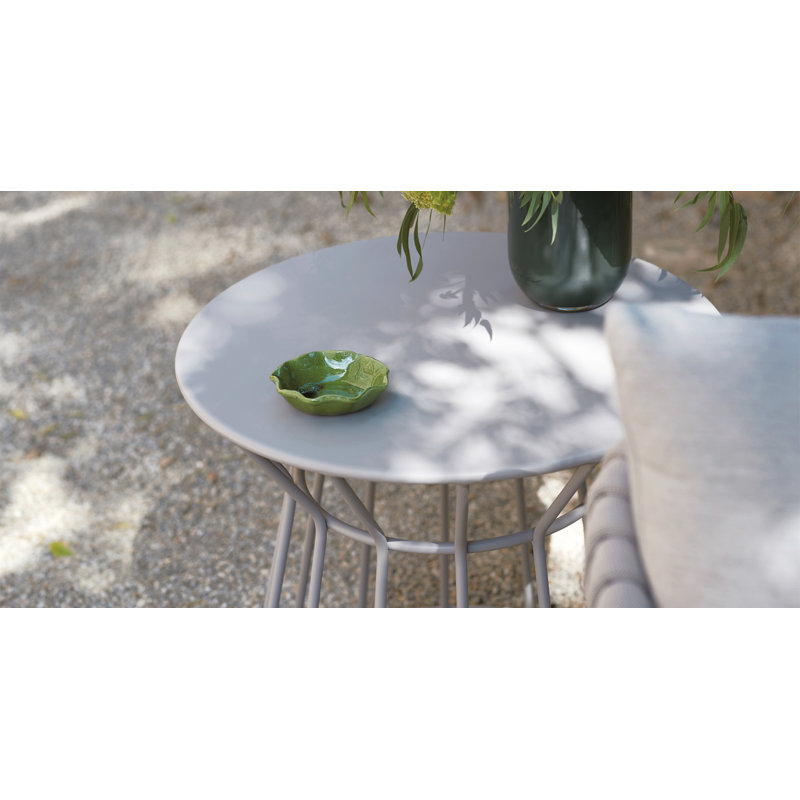 Rozalina - Table d'appoint - Gris mat
