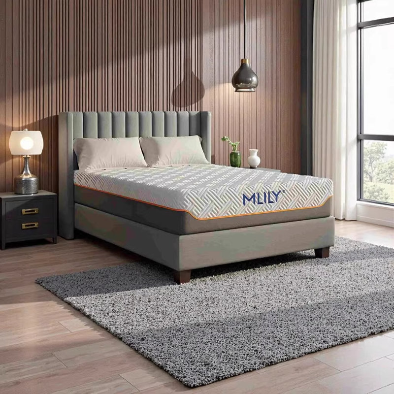 MLILY Fusion Supreme 11.5" Queen Medium Hybrid Luxury Mattress with Bamboo Charcoal & Gel Memory Foam - CertiPUR-US & Oeko-Tex Certified