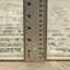 Tapis rayé rayé beige / bleu Rayan-133966248