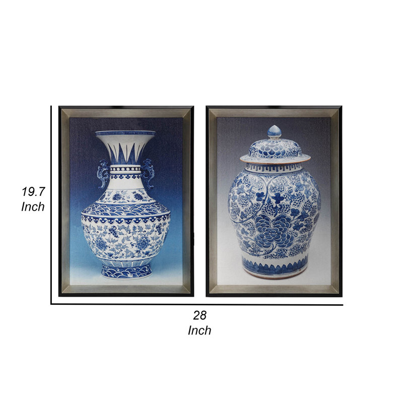 " Pot Design " 2 - Pieces