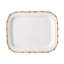 Bamboo 12" Platter - White/Natural