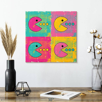 " Retro Pastel Pacman " by PaintboxJenny