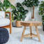 Aala Solid Wood Accent Stool