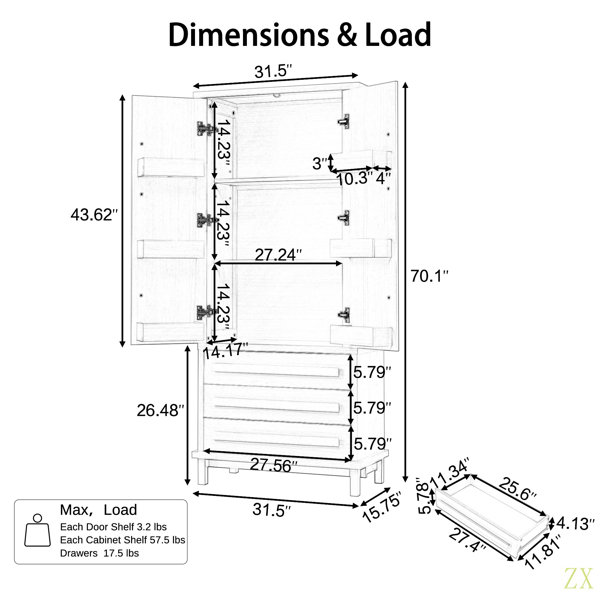 Dimensions du produit