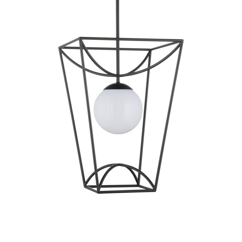 Rochefort Small Lantern, 24" H x 14" W x 14" D