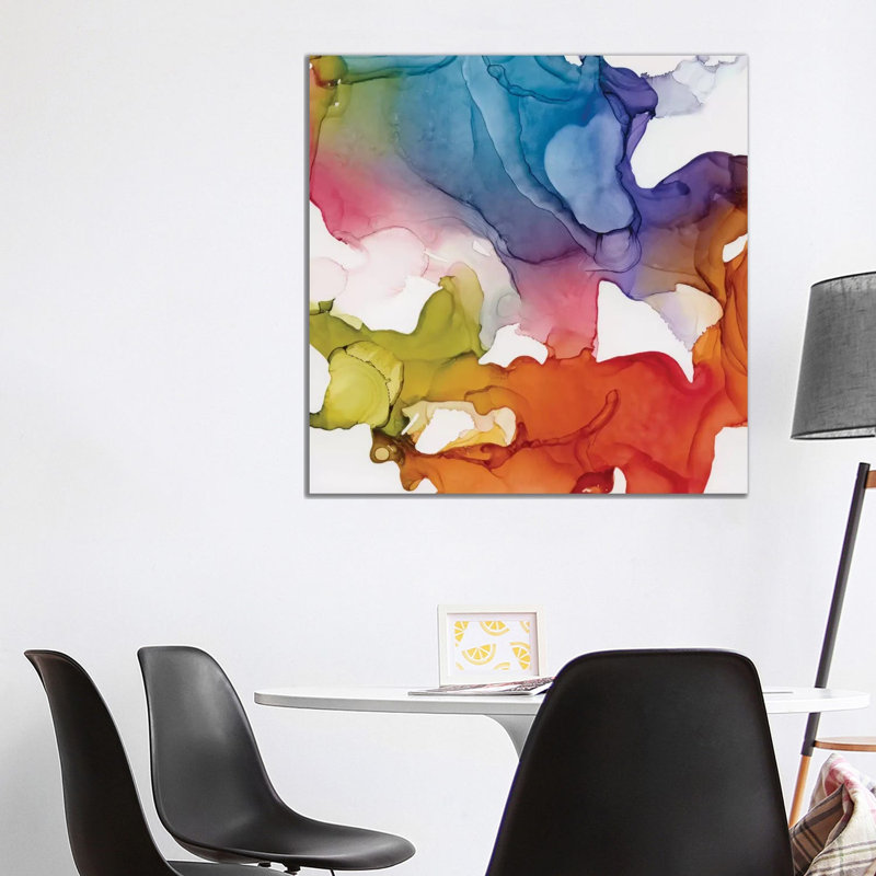 Spectrum Colors II by Carol Robinson - Print on Canvas, 66.04 cm H x 66.04 cm W x 3.175 cm D, Wrapped Canvas