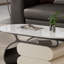 Table basse mobile en ardoise avec rangement-420366618