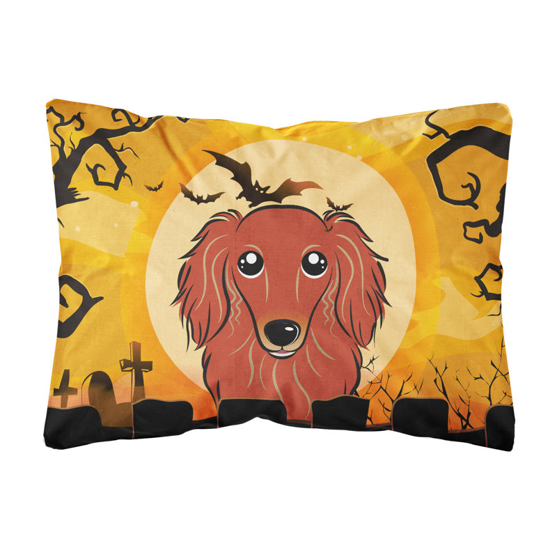  Coussin intérieur / extérieur Halloween, rouge