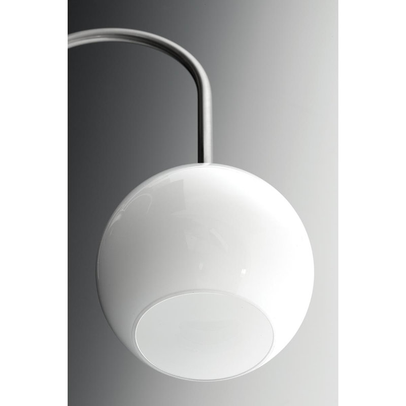 Éclairage de salle de bain à intensité variable 4 lumières Torquay, Nickel brossé