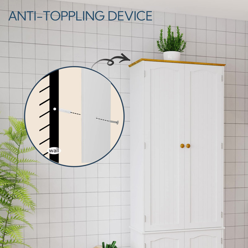 Armoires de rangement 72 po, Blanc