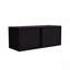 Armoire murale H 13 po, 2 portes coulissantes, 1 tablette
