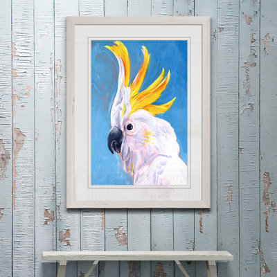 « néon mohawk i » par paul cezanne-reproduction d’art sur cadre photo
