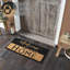 Tapis brun clair Timord Classics Welcome To Our Home-371516301