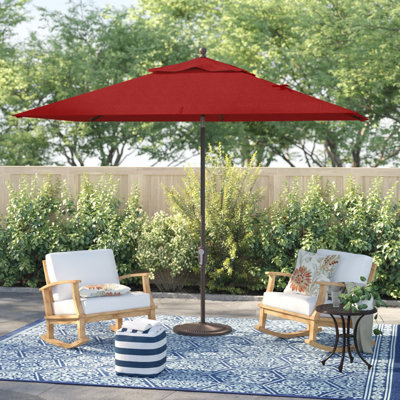 7.5 red patio umbrella Blissun ft Umbrella, Yard Umbrella, Outdoor Market with Push Button Tilt Crank (Red) : Patio, Lawn & Garden lets you customize the shade according to the suns position. Red Patio Umbrellas | Outdoor