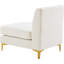 Fauteuil en velours Enson-1890357905