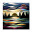Art sur toile «Bachelo Sasha, madame lune»-104104868