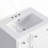 24" Bathroom Vanity Cabinet with Ceramic Sink-58327421-58327422