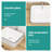 16X12 Inch Ceramic Vessel Sink In White - To Cracks And Stains Rectangular Elegant Appearance For Bathrooms-1994282372