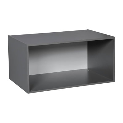 Open Particleboard Standard Wall Cabinet Ready-to-Assemble