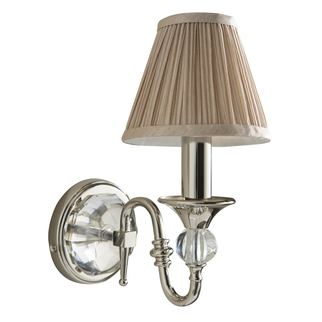 Mcveigh 1-Light Candle Wall Light