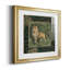 Jungle Lion - Reproduction d'art graphique sur papier encadré-257843152-257843177