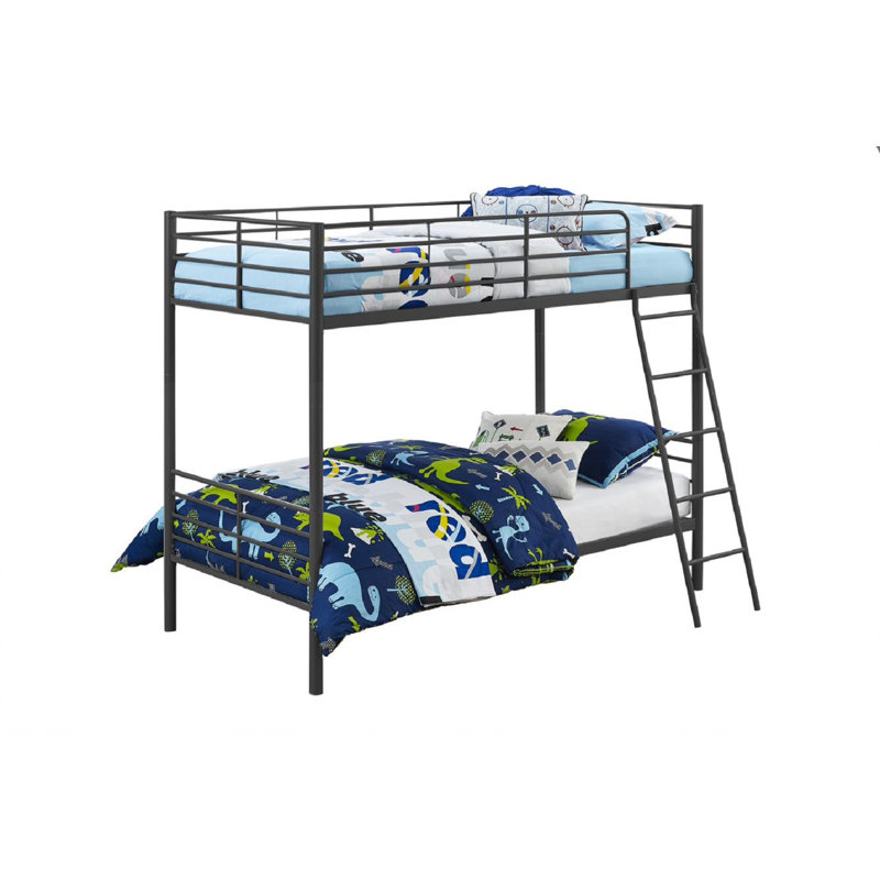 Alastair 90 X 190cm Bunk Bed, Black