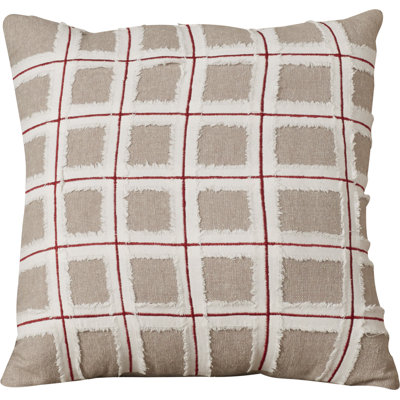   Coussin 100% coton Grid