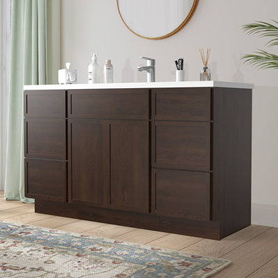 54'' Single Bathroom Vanity Base Only