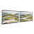 Cadre flottant en chrome poli