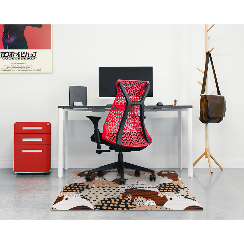 Najai Hard Floor Rectangular Chair Mat, 70 x 100cm