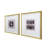 " Grace Purple Agate Shadow Boxes "