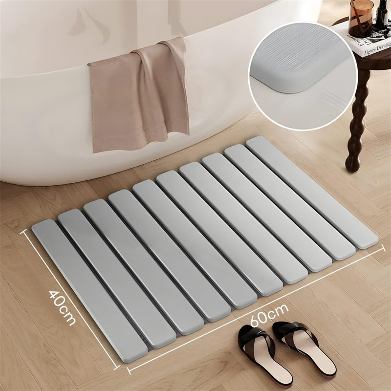 Diatomaceous Non-Slip Bath Mat