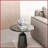 24" Round Tempered Glass Coffee Table Top - 0.4" Thick Beveled Edge, Easy-Clean &amp; Durable-1766927456-1766927463