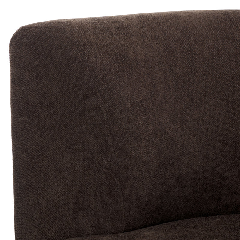 Chaise d'appoint Tatjana, Lin brun