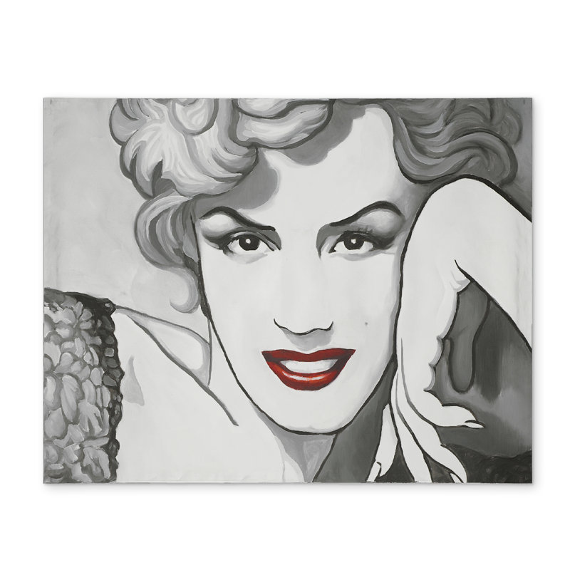 Napperon vintage rétro Marilyn Monroe - décor romantique