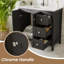 Meuble-lavabo simple 35,43 po avec comptoir d'évier
