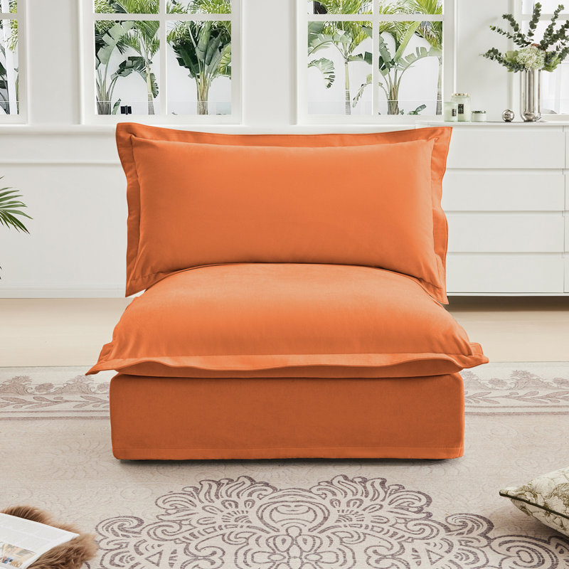 Canapé sans accoudoirs Koala - Confort luxueux avec housses amovibles et coussins en mousse haute densité, parfait pour la vie moderne