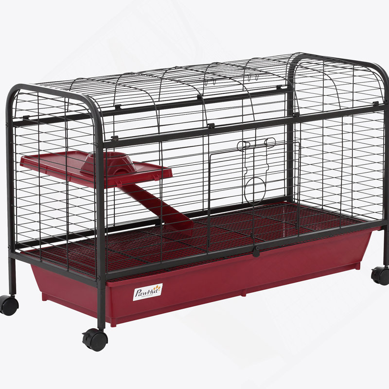 Maisonnette polyvalente pour petits animaux avec des caractéristiques avancées pour le confort des animaux de compagnie