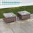 Madysun 3 - Person Patio Conversation Set with Cushions-487043813