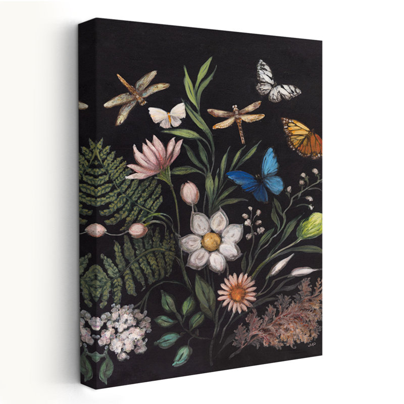 Bohème et éclectique gothique botanique, H 48 po x l 32 po