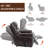 Kyrian Faux Leather Heated Massage Chair-1747450355