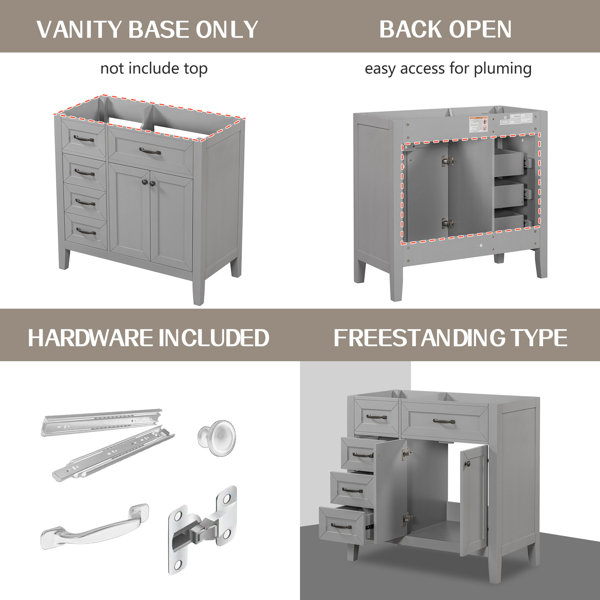 Vanity Counter Base VAMOP 36