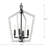 4 - Light Dimmable Square / Rectangle Chandelier-71052822
