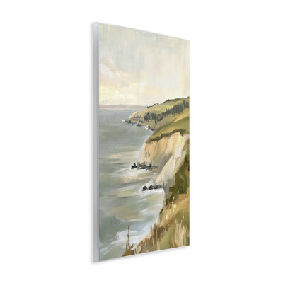 Plaque murale Falaises de la mer, design par Petal Prints Design