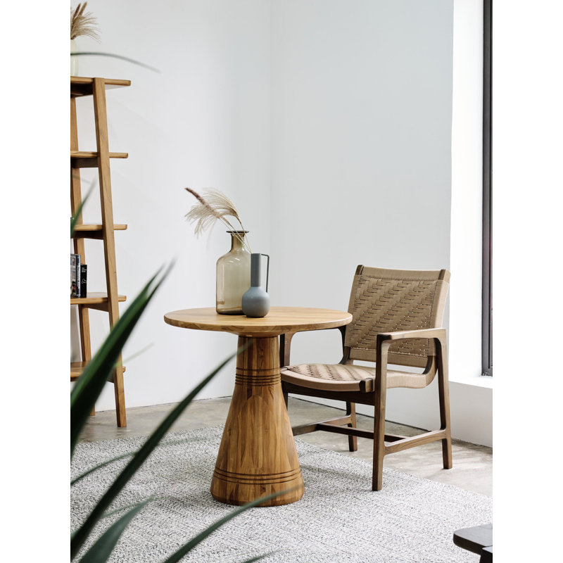 Amador Arm Chair, Natural/Light Grey Basket Cord