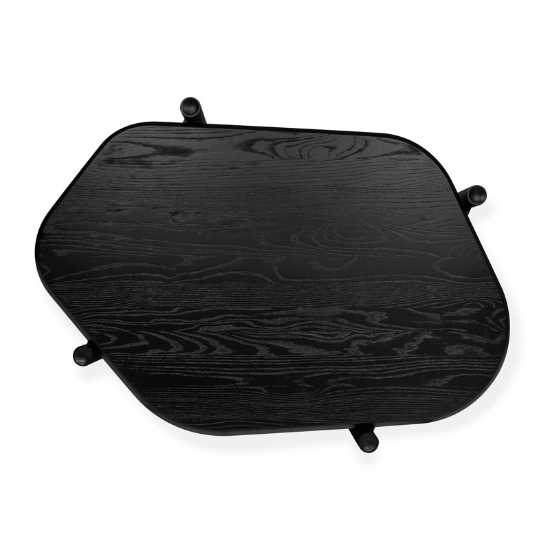 Monarch Coffee Table, Black Ash
