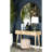 Ikat Pattern Accent Stool