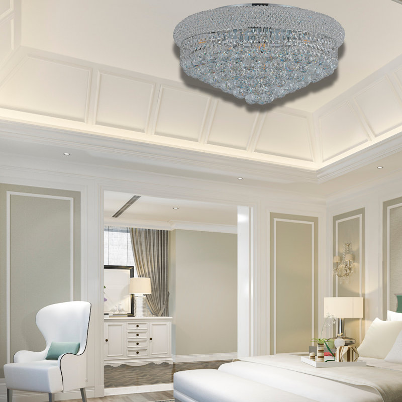 Mckie Flush Mount, Chrome