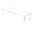 EcoSmart L1080  Rectangle Glass Wind Guard Fire Pit Accessory
